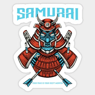 samurai warrior Sticker